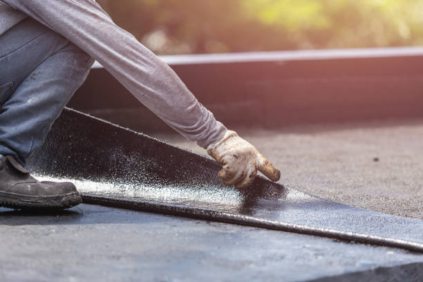 Professional Exterior Waterproofing technician working in Converse, IN